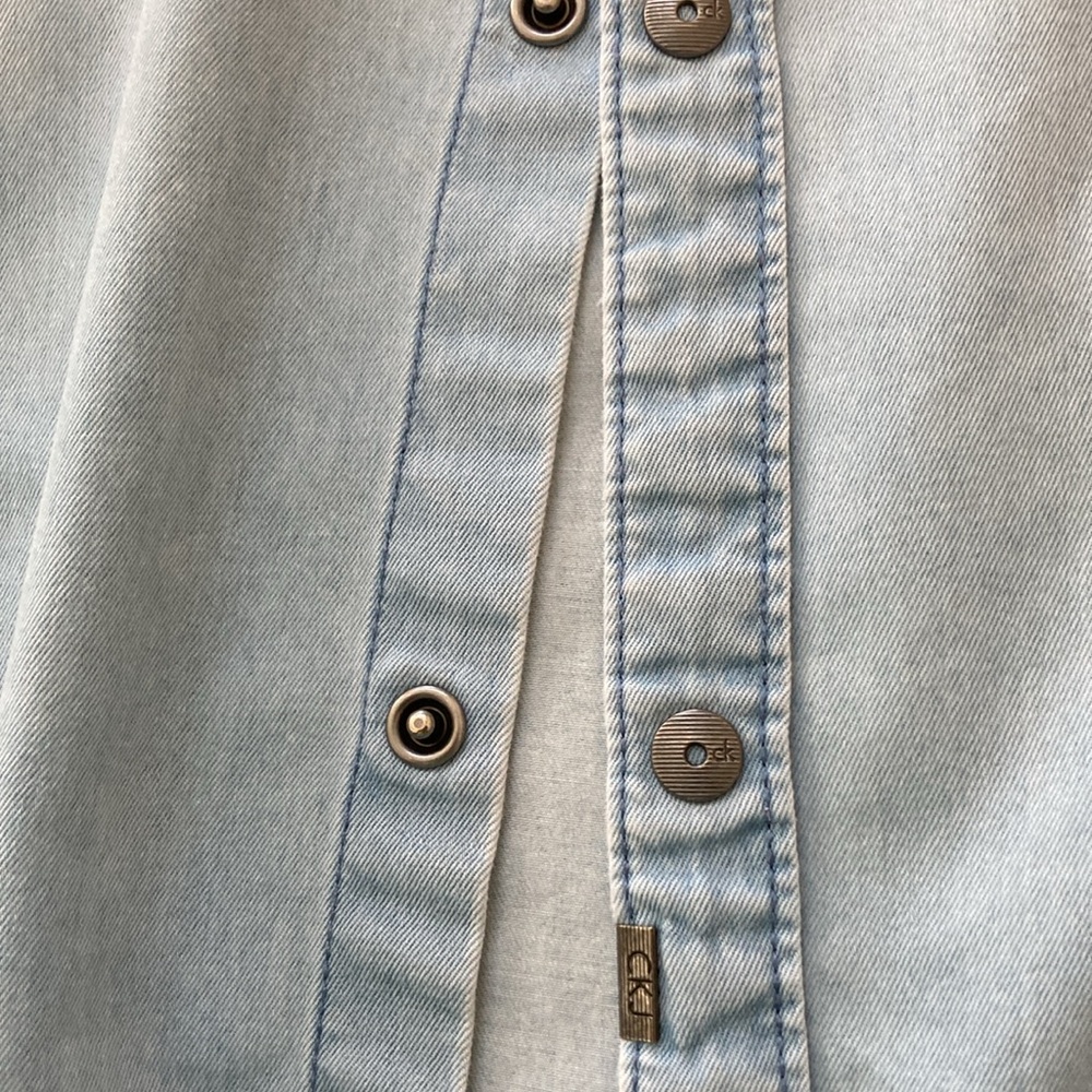 Men’s Calvin Klein Denim Shirt M - Picture 4 of 5